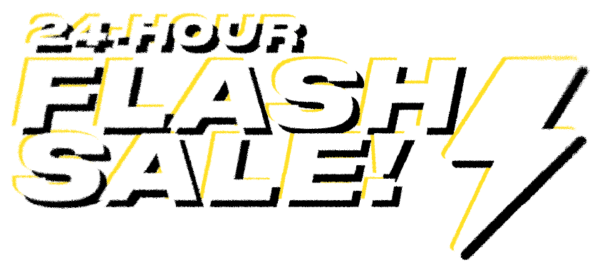 24-hour flash sale